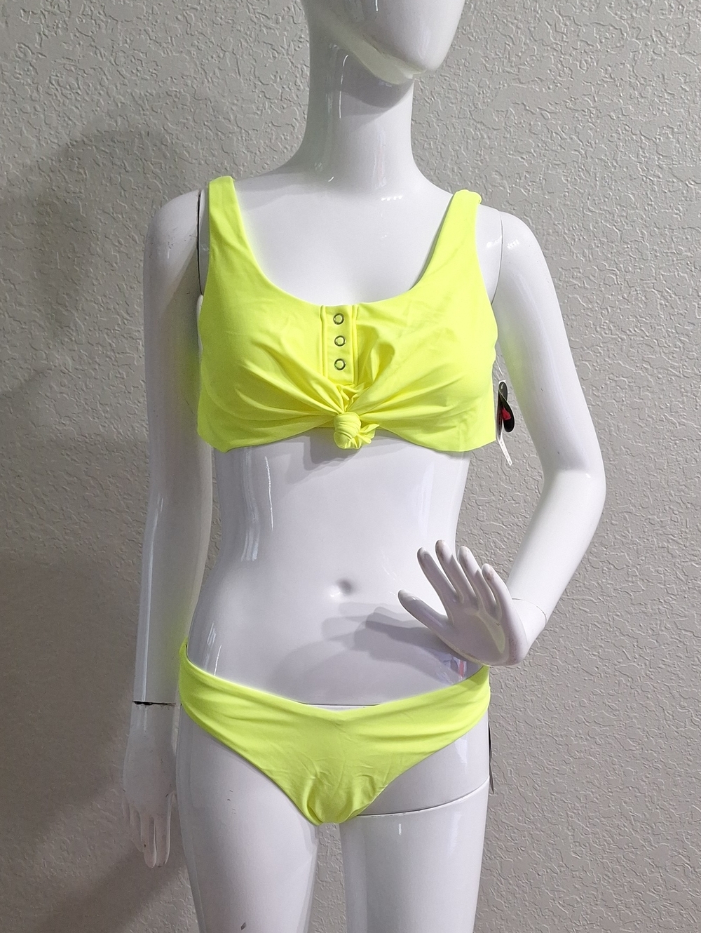 No Boundaries Hot Yellow Bikini  NWT